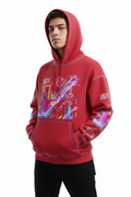 Animated Hoodie – Red