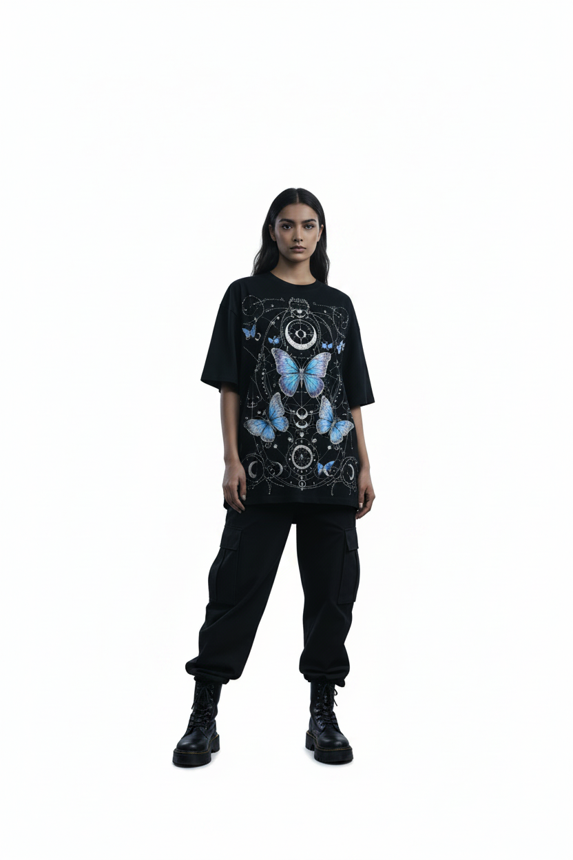 Butterflies Celestial - Black