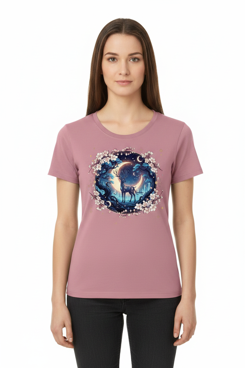 Cherry Blossom Tee - Pink (no text)