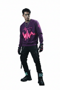 Shadow Frequency 001 Sweatshirt - Purple