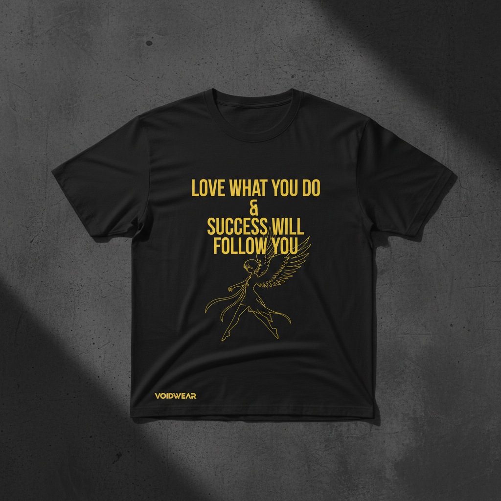 Love What You Do Tee - Golden Yellow