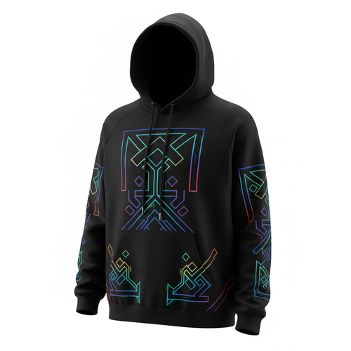 Animated Hoodie - Black