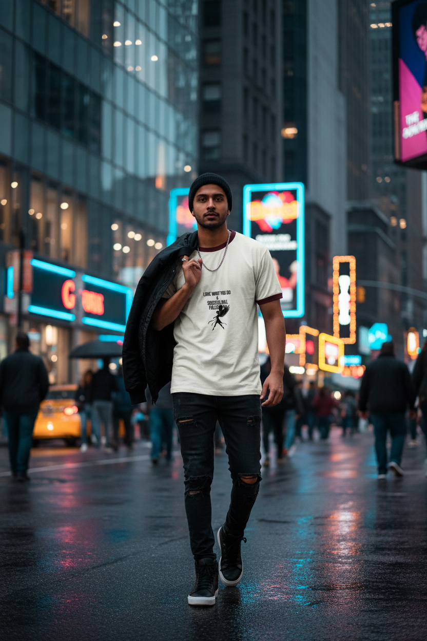 Maroon Night City