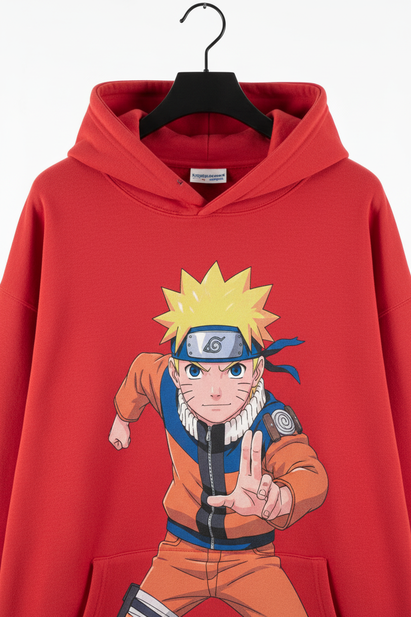 Naruto Hoodie - Red