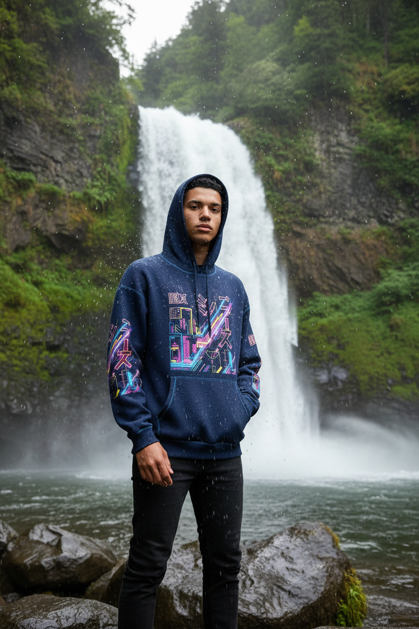 Navy - Waterfall