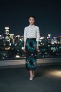 Void Cosmos Skirt - City Night