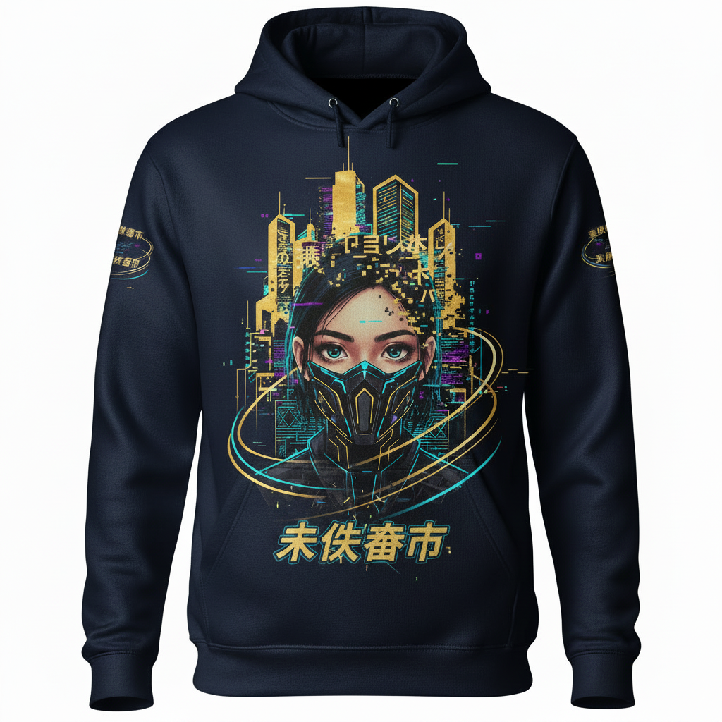 VOID GLITCH 001 — Navy