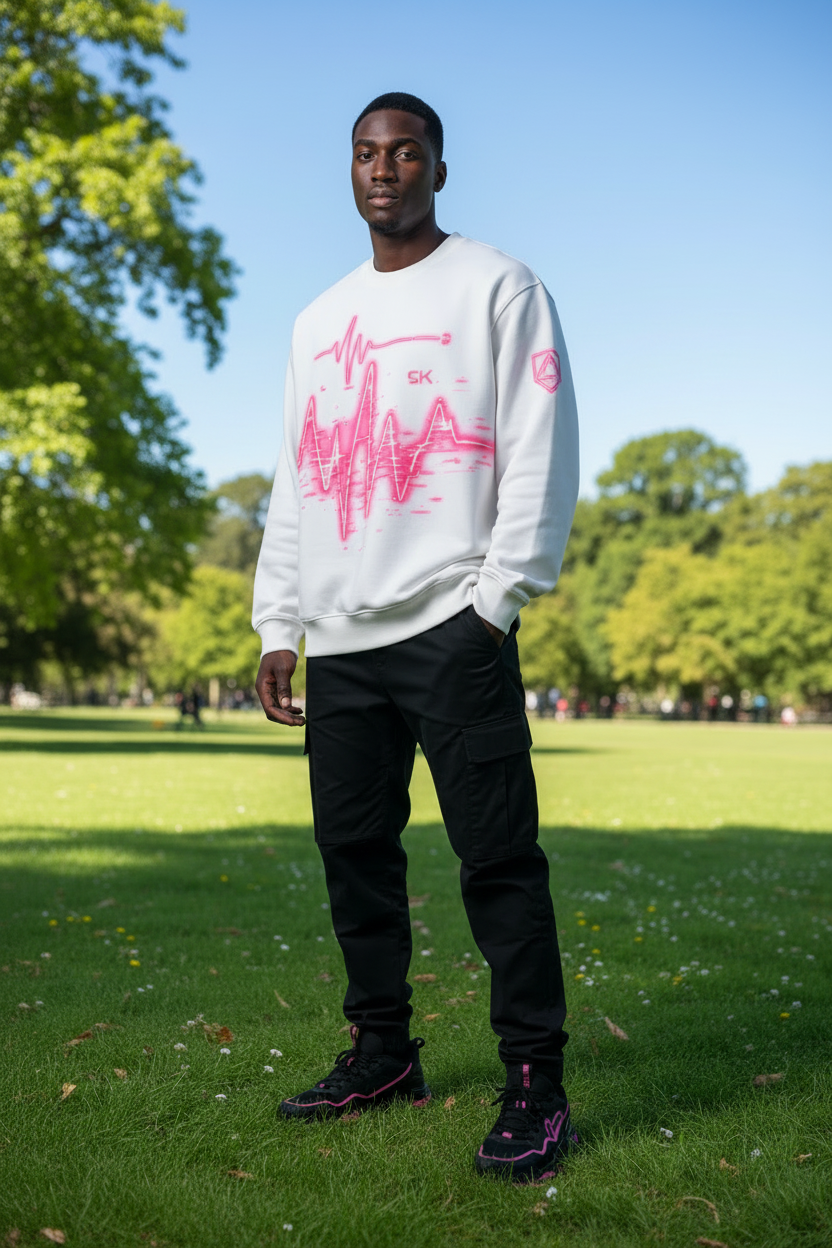 White Sweatshirt - Park